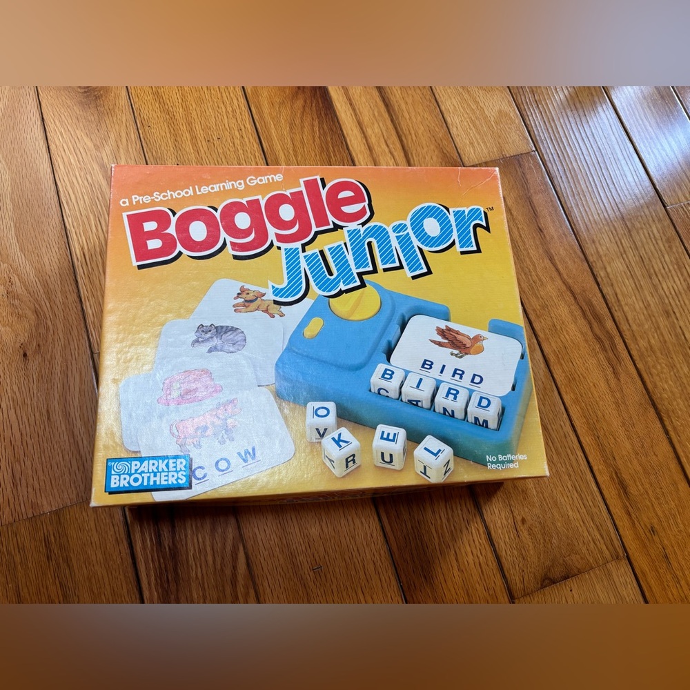 Vintage Game Boggle Junior